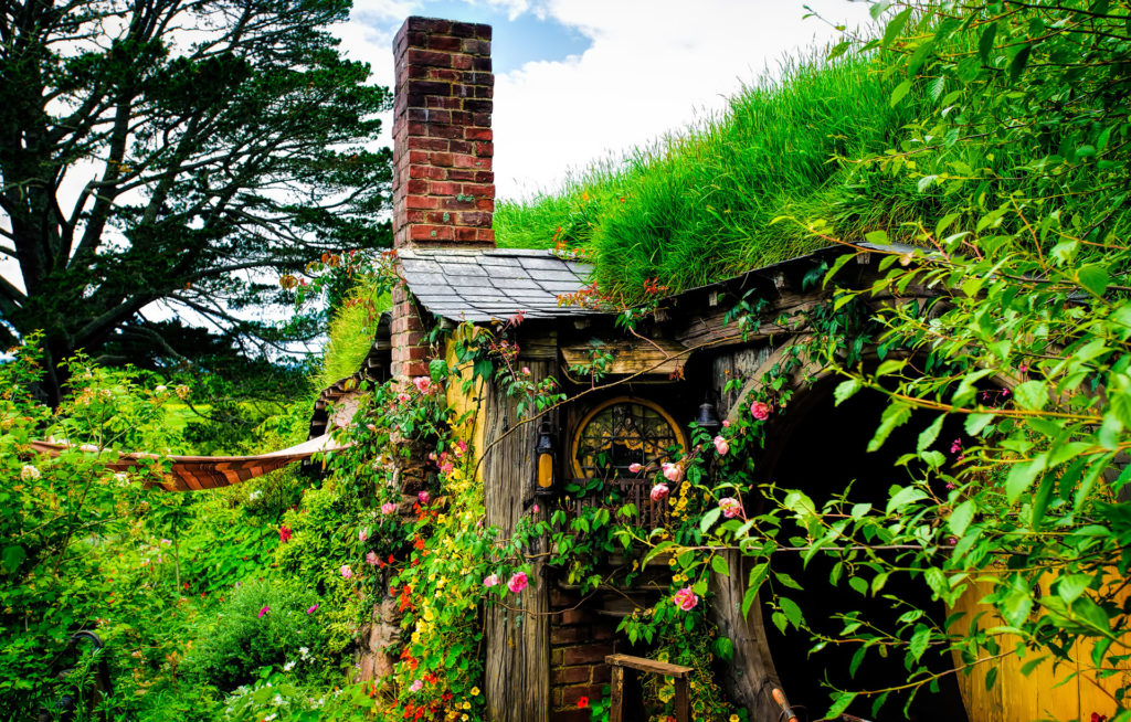 Hobbiton Movie Set