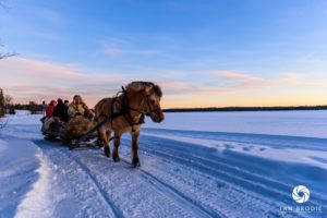 The magic of winter in Norway.