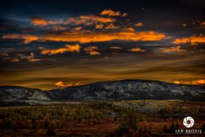 Sunset Rondane.