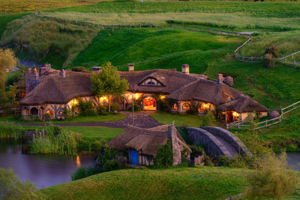 Hobbiton Movie Set