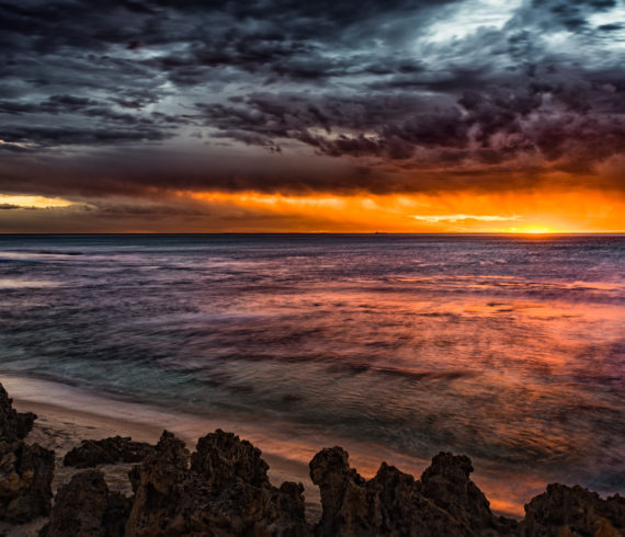 North Beach, Sunset, Australia, Perth